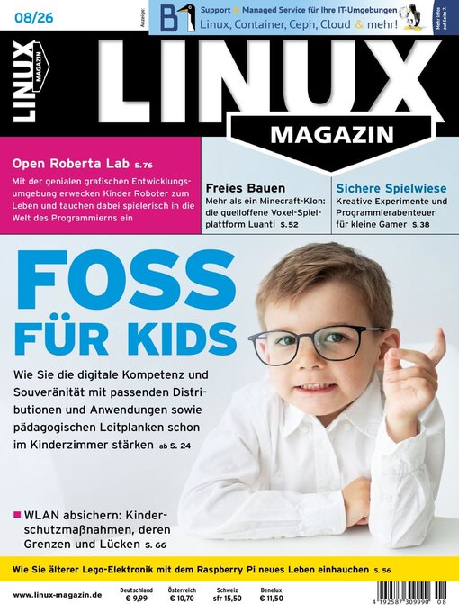Cover image for Linux Magazin Germany